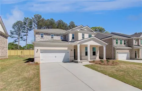 New construction Single-Family house 640 Leafy Branch Wy, Mcdonough, GA 30253 plan Wynwood - image