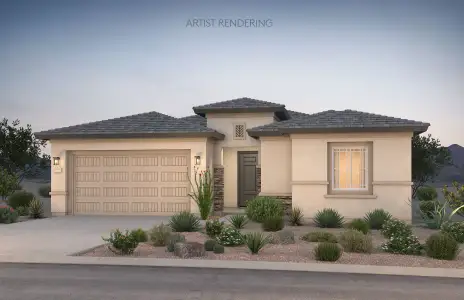 New construction Single-Family house 16087 W Bajada Rd, Surprise, AZ 85387 plan Parklane - image