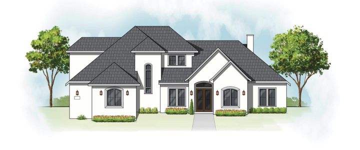 New construction Single-Family house 120 Red Hawk Dr, Marble Falls, TX 78654 null- photo 0