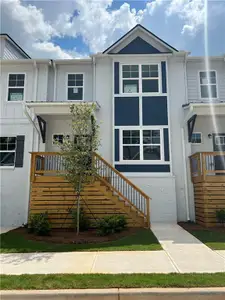 New construction Townhouse house 1581 Salem Dr, Unit 80, Conyers, GA 30013 plan Glen - image