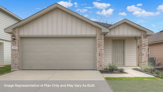 New construction Single-Family house 1207 Avery Ranch Dr, New Braunfels, TX 78130 plan The Caprock - image