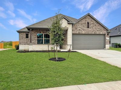 New construction Single-Family house 312 Sepulveda St, Hutto, TX 78634 plan Brazos - image