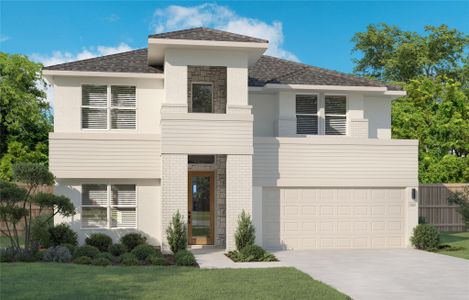New construction Single-Family house 17101 Ammersee Ln, Pflugerville, TX 78660 plan Rosewood - image