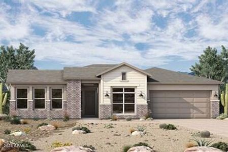 New construction Single-Family house 1064 W Ridge Road, Apache Junction, AZ 85120 The Dutchman- photo 0