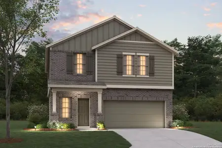 New construction Single-Family house 4284 Carlotta Dr, New Braunfels, TX 78130 plan Wisteria - image