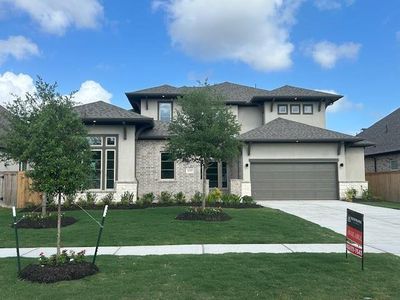 New construction Single-Family house 4418 Heather Crossing Rd S, Fulshear, TX 77441 plan Cambridge - image