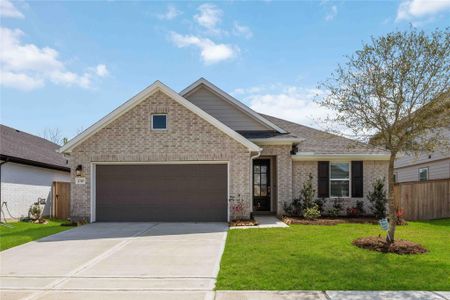 New construction Single-Family house 230 Magnolia Laurel Dr, Alvin, TX 77511 plan Brook - image