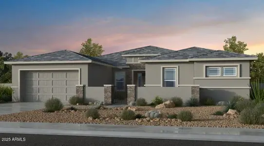 New construction Single-Family house 18953 E Celtic Manor Dr, Queen Creek, AZ 85142 plan Palisade - image