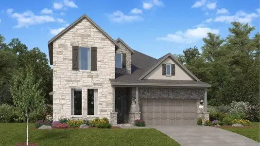 New construction Single-Family house 31115 Riley Heights Dr, Fulshear, TX 77441 plan Westchase - image