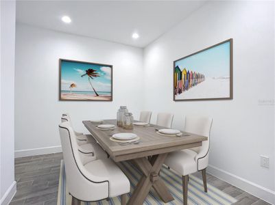 Dining Area- Virtually Staged