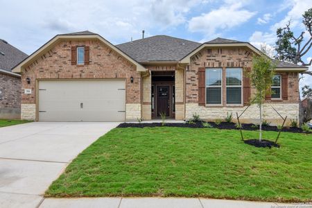 New construction Single-Family house 306 Rhapsody View, Spring Branch, TX 78070 Brazos Homeplan- photo 0