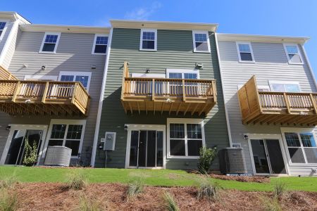 New construction Townhouse house 2803 Carbondale St, Apex, NC 27502 plan Buckingham - image