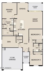 New construction Single-Family house 7594 W Avenida Del Rey, Peoria, AZ 85383 plan Marigold - image