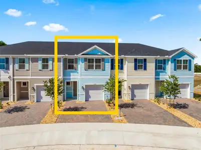 New construction Townhouse house 1695 Kendall Pointe Pl, Melbourne, FL 32935 plan The Mayport  - image