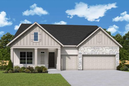 New construction Single-Family house 1311 Autumn Lake Dr Sw, Gainesville, GA 30504 plan The Melville - image