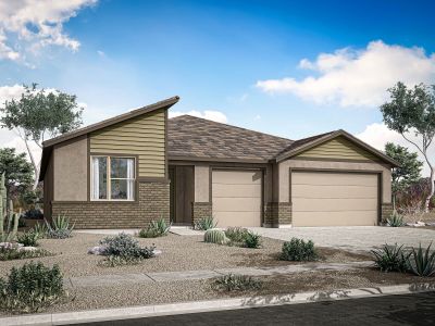 New construction Single-Family house 19173 W Palmaritas Dr, Waddell, AZ 85355 plan Auburn - image