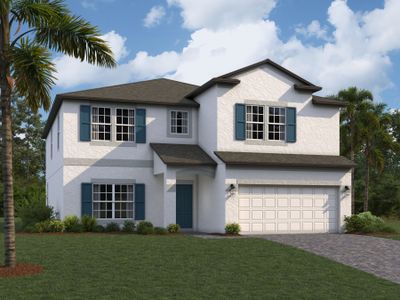 New construction Single-Family house 5950 Newberry Pines Ave, Wesley Chapel, FL 33545 null- photo 0 0