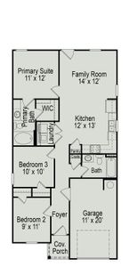 New construction Single-Family house 825 Ga-113, Rockmart, GA 30153 plan The Bellwood - image