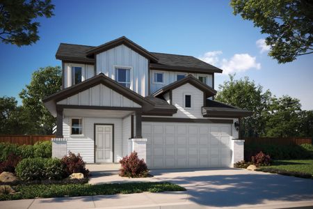 New construction Single-Family house 6570 Marsh Ln, Buda, TX 78610 plan Lyric - image