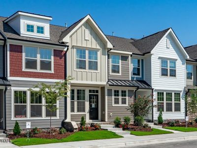 New construction Townhouse house 484 Channel Drop Drive, Unit 114, Clayton, NC 27520 Rochester- photo 0