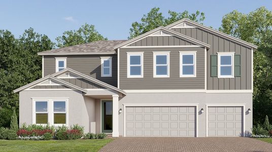 New construction Single-Family house 5639 Quiet Palm Lp, St. Cloud, FL 34771 plan Symphony - image