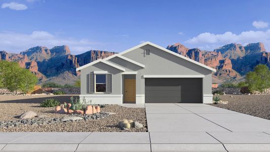 New construction Single-Family house 668 W Keating St, Florence, AZ 85132 plan Swan - image