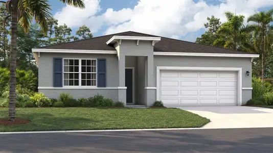 New construction Single-Family house 10117 Huntingnet Wy, Leesburg, FL 34748 plan The Juniper - image