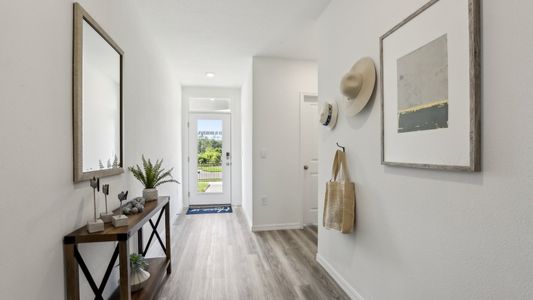 New construction Single-Family house 11105 Cotton Vale Pl, San Antonio, FL 33576 plan Allex II - image