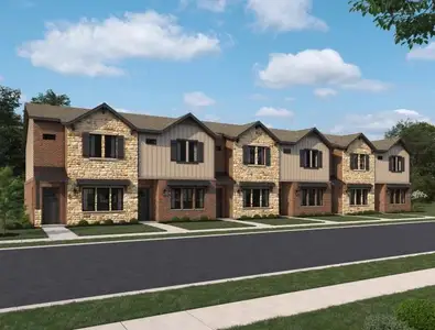 New construction Townhouse house 843 Pedernales Dr, Plano, TX 75075 plan Heritage - image