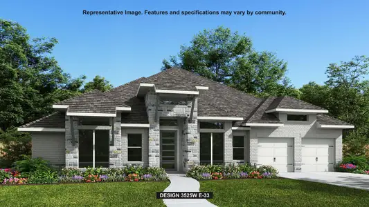 New construction Single-Family house 15818 Mossy Juniper Ln, Conroe, TX 77302 plan 3525W - image
