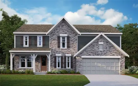 New construction Single-Family house 208 Pickens Bluff Ln, Dallas, GA 30157 plan Wyatt - image