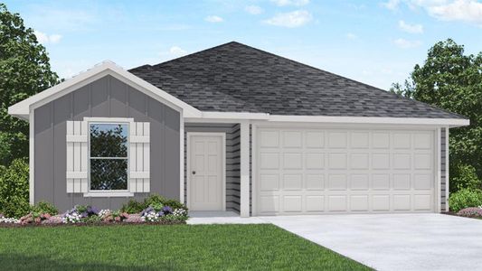 New construction Single-Family house 330 Amy Street, Angleton, TX 77515 Baxtor- photo 0