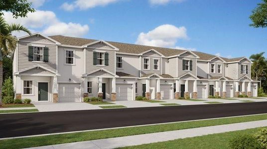 New construction Townhouse house 2708 Armstrong Ave, Clermont, FL 34714 Minori- photo 0