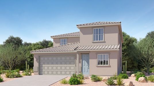 New construction Single-Family house 13133 N Farming Wy, Marana, AZ 85653 plan Poppy - image