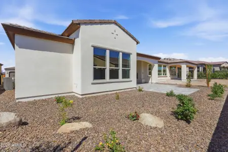 New construction Single-Family house 431 E Bracciano Ave, Queen Creek, AZ 85140 plan Cannes Elevation A - image 4