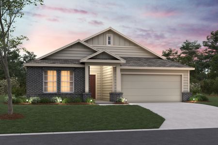 New construction Single-Family house 2856 Cavern Grove, Seguin, TX 78155 plan Esparanza - image