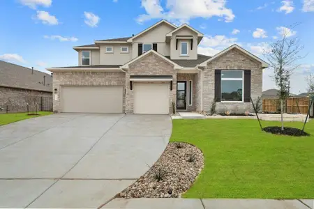 New construction Single-Family house 129 Sanco Dr, Liberty Hill, TX 78642 plan Irving - image