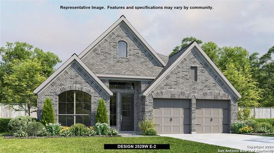 New construction Single-Family house 1700 Field Brook, Seguin, TX 78155 Design 2529W- photo 0