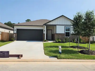 New construction Single-Family house 16870 Bristle Cone, Conroe, TX 77302 - image