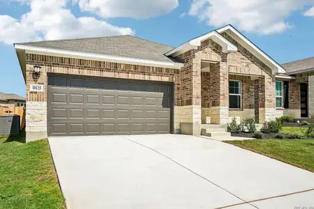 New construction Single-Family house 10125 Briceway Gap, San Antonio, TX 78254 plan The Allen (840) - image