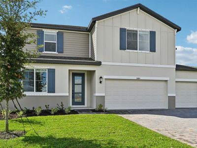 New construction Single-Family house 11305 Bellewood Ter, Parrish, FL 34219 plan Zion - image