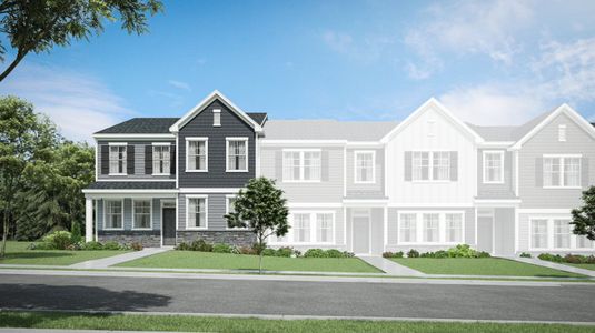 New construction Multi-Family house 2201 Mica Ridge Ln, Durham, NC 27703 plan Dylan - image