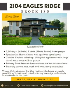 New construction Single-Family house 2104 Eagles Ridge Dr, Hudson Oaks, TX 76087 - image 7