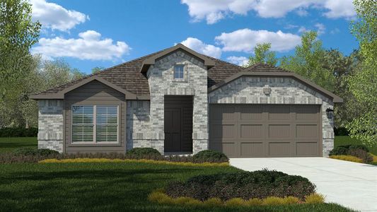 New construction Single-Family house 16444 Rangerville Dr, Fort Worth, TX 76247 KINGSTON- photo 0