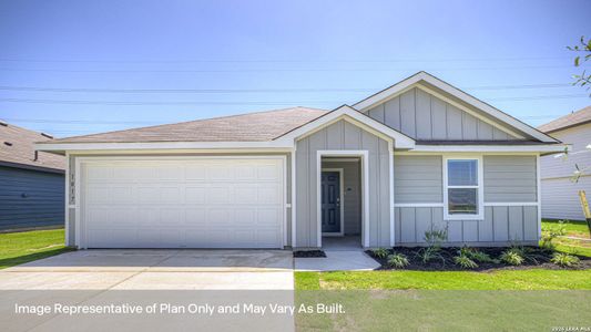 New construction Single-Family house 1006 Gladys Run, Seguin, TX 78155 plan The Austin - image