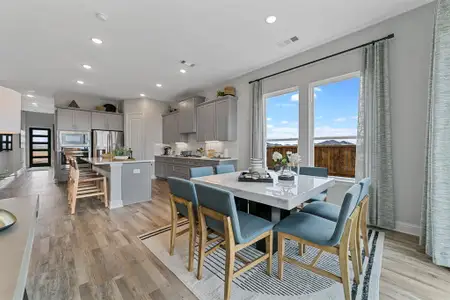 New construction Townhouse house 11572 Pinto St, Frisco, TX 75035 plan Duets D417 - image 5