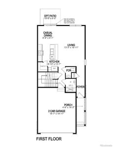 New construction Single-Family house 8492 Frasco Dr, Fountain, CO 80817 plan SPARROW - image