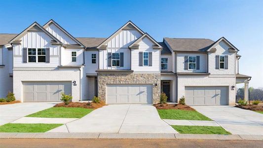 New construction Townhouse house 4960 Jatoba Rd, Acworth, GA 30101 Salisbury - photo 0