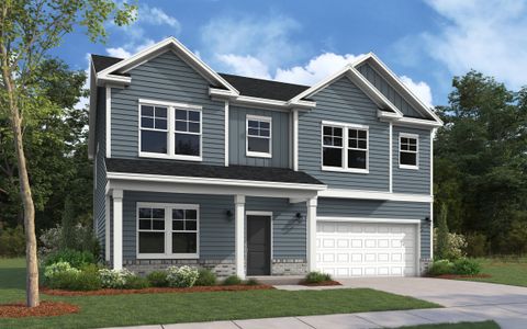 New construction Single-Family house 1020 Bostonian Dr, Knightdale, NC 27545 plan Barton - image