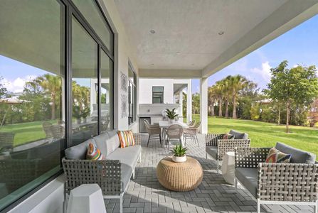 New construction Single-Family house 13353 Artisan Cir, Palm Beach Gardens, FL 33418 plan West - image